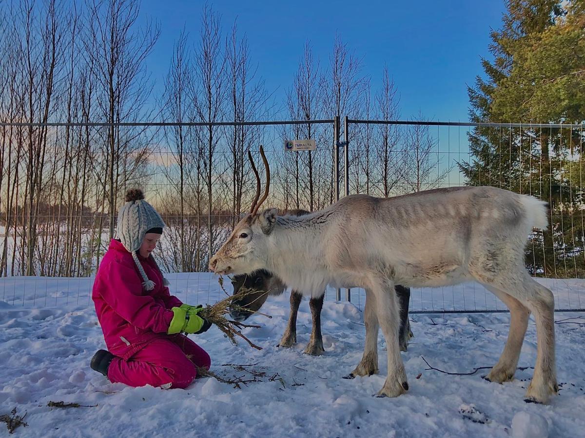 Villa Beautiful Rural Experience With Reindeer Tervola Exterior foto