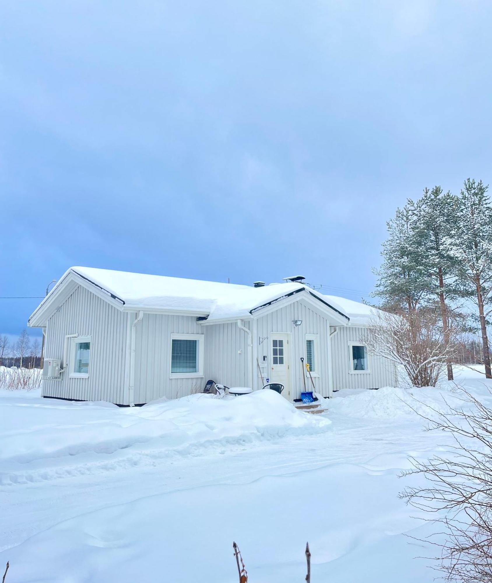 Villa Beautiful Rural Experience With Reindeer Tervola Exterior foto